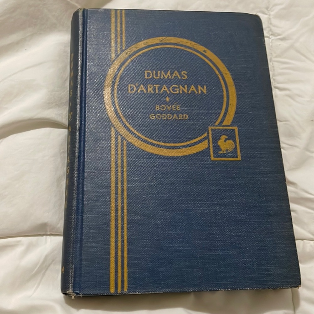 Antique 🇫🇷 Dumas text